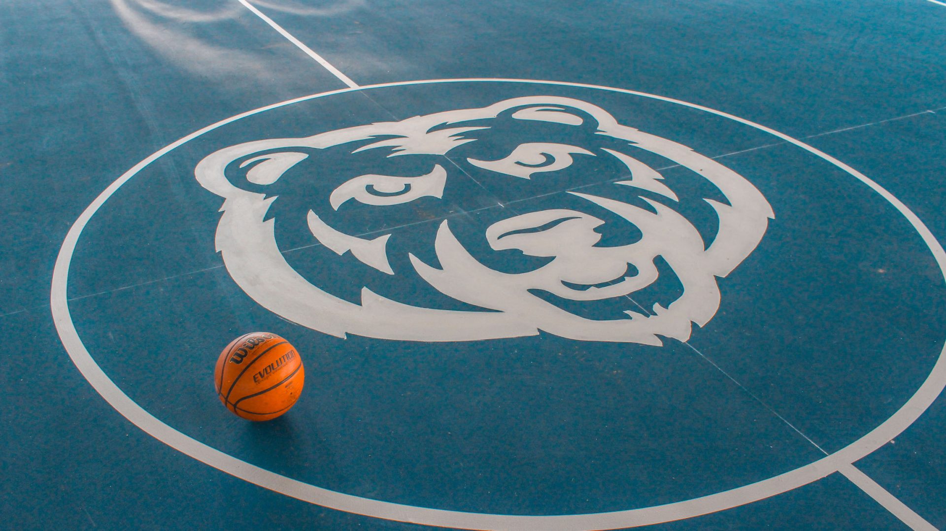 The Tyler Hill Logo on a floor